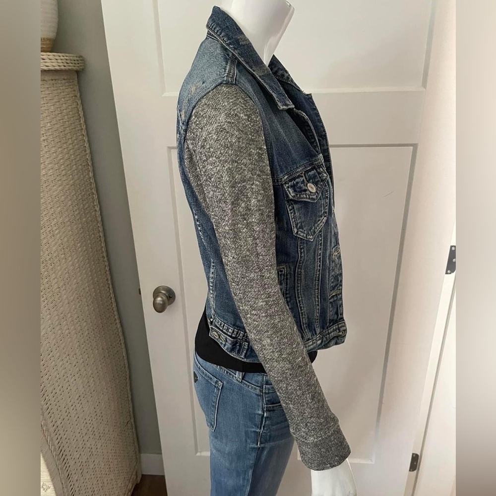 Silver Jean Jacket - Picture 4 of 6